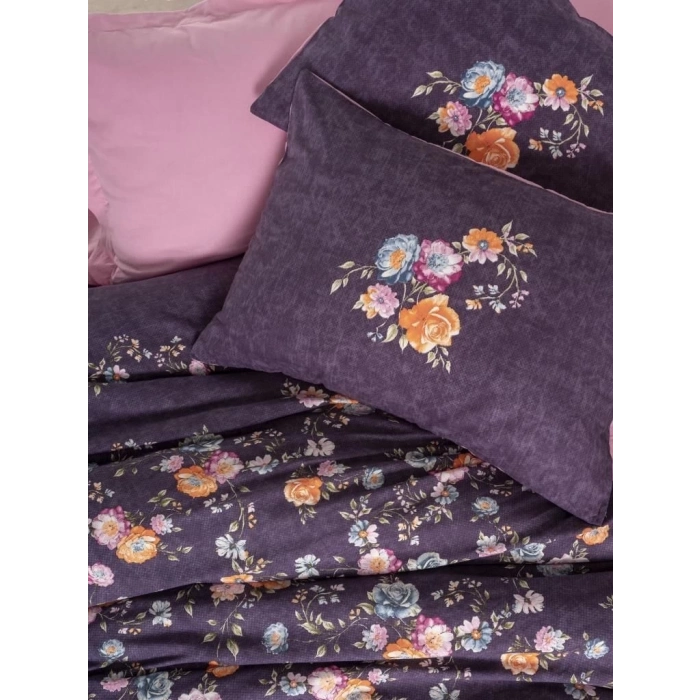 ÇOK SATAN Cotton Box Feminen Çift Kişilik Nevresim Takımı Alessa Pembe