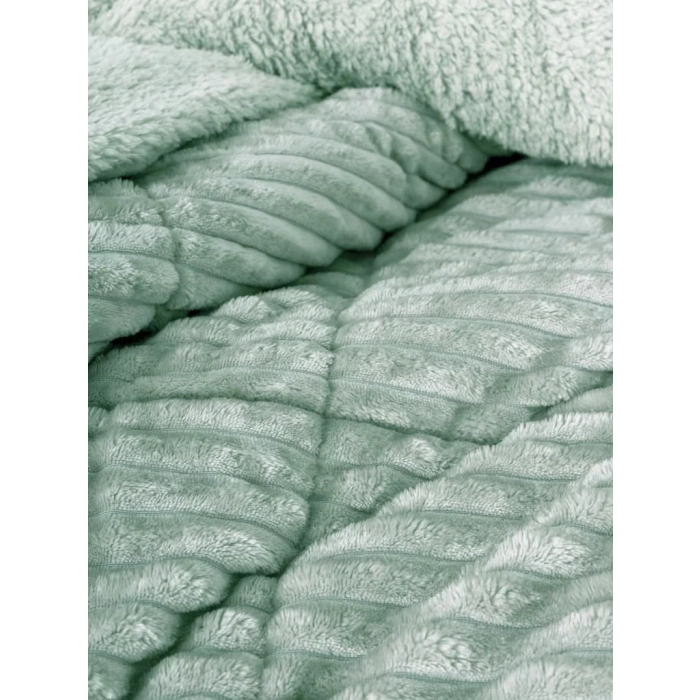ÇOK SATAN Cotton Box Wave Adaçayı Çift Kişilik Yorgan