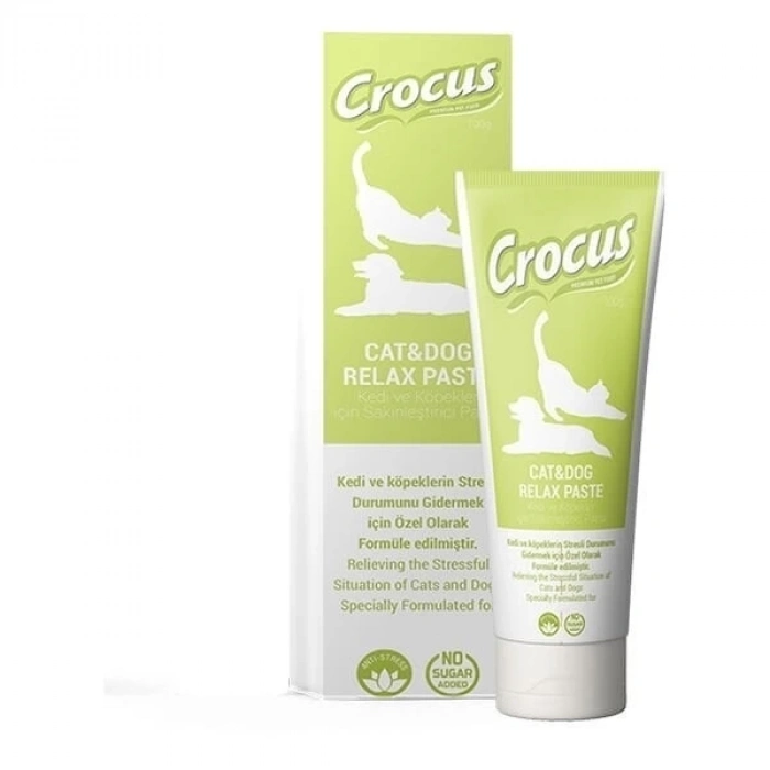 ÇOK SATAN Crocus Relax Kedi ve Köpek Sakinleştirici Macunu 100 Gr