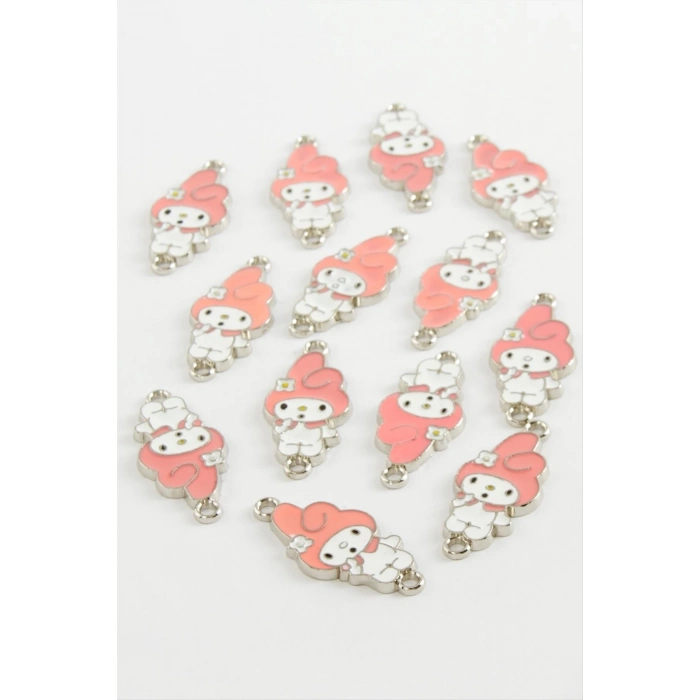 ÇOK SATAN Çzgflm Çift Kulplu Mineli Bileklik ve Kolye Ucu Aparatı 1 Adet