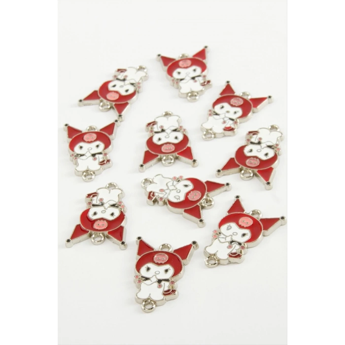 ÇOK SATAN Çzgflm Çift Kulplu Mineli Bileklik ve Kolye Ucu Aparatı 1 Adet