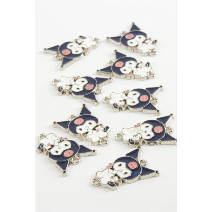 ÇOK SATAN Çzgflm Çift Kulplu Mineli Bileklik ve Kolye Ucu Aparatı 1 Adet