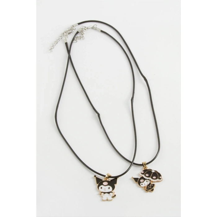 ÇOK SATAN Çzgflm Karakteri Arkadaşlık Kolyesi (Çift Kolye)