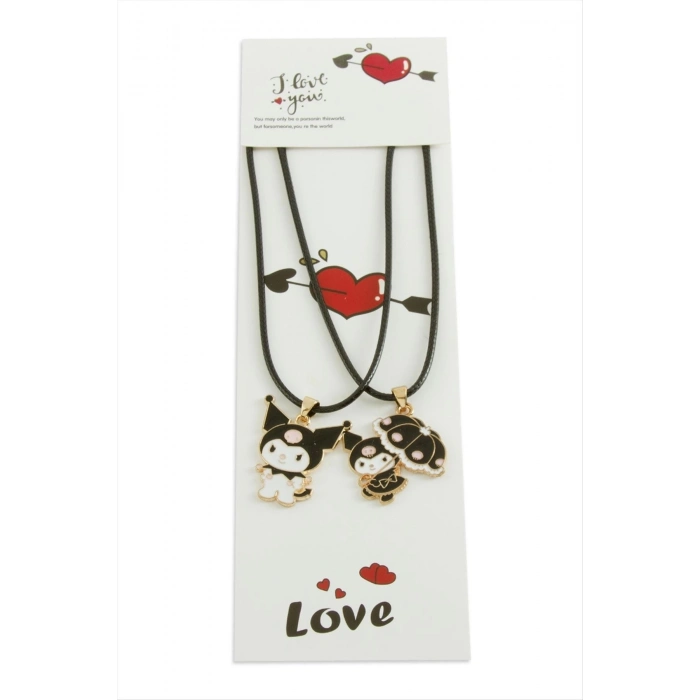 ÇOK SATAN Çzgflm Karakteri Arkadaşlık Kolyesi (Çift Kolye)