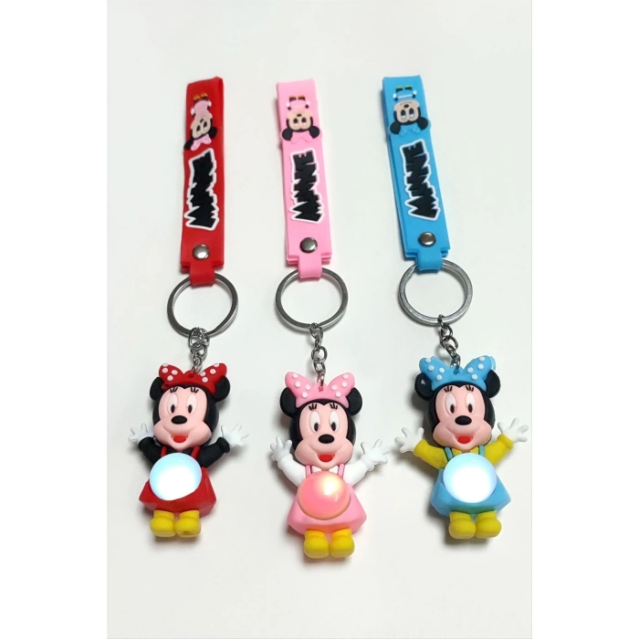 ÇOK SATAN Çzgflm Karakteri Işıklı Silikon Anahtarlık