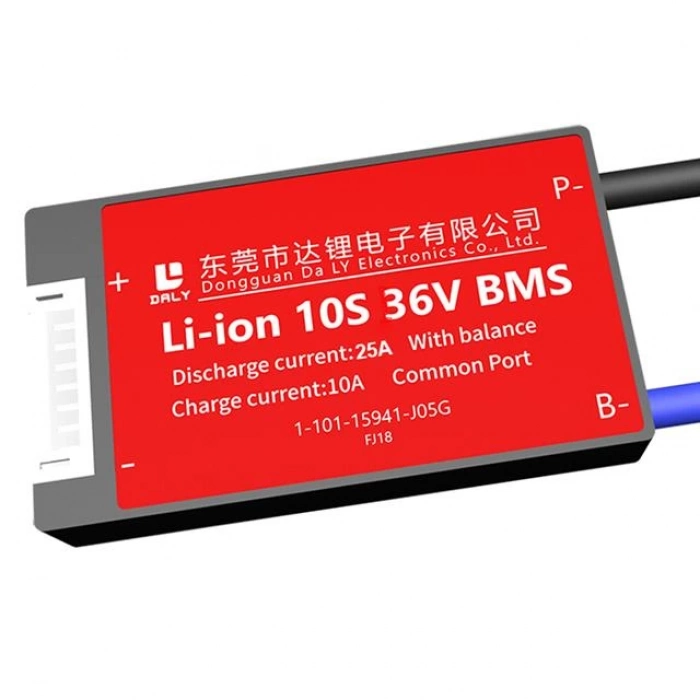 ÇOK SATAN Daly Bms 10s 36v Deşarj 25a -şarj 10a Balanslı Pil Koruma Modülü