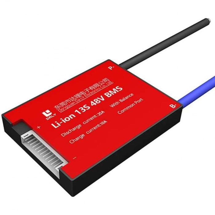 ÇOK SATAN Daly Bms 13s 48v Deşarj 25a -şarj 10a Balanslı Pil Koruma Modülü