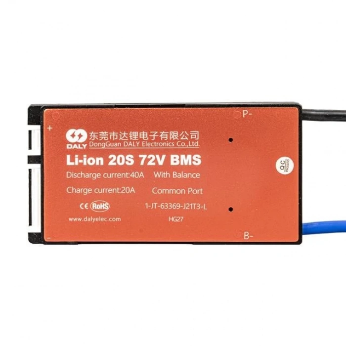 ÇOK SATAN Daly Bms 20s 72v Deşarj 40a -şarj 20a Balanslı Pil Koruma Modülü