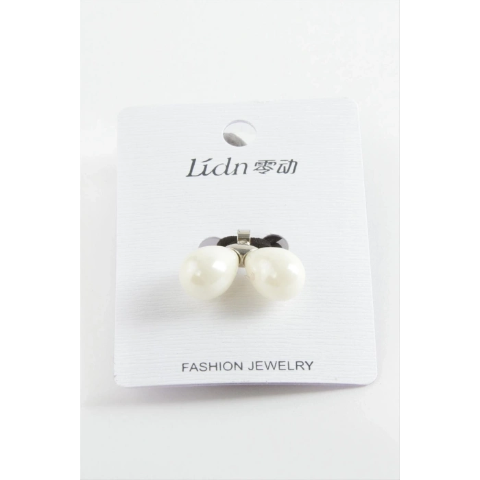 ÇOK SATAN Damla Sallantılı İnci Lastikli Toka