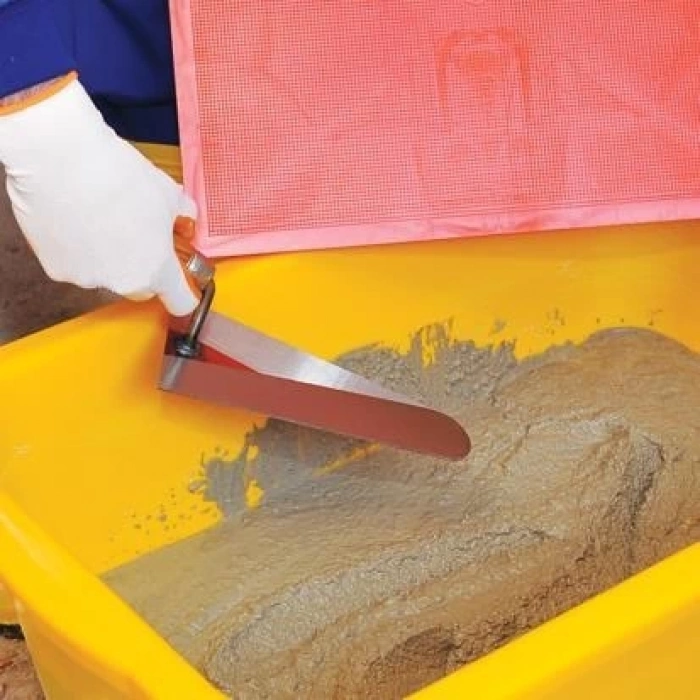 ÇOK SATAN Dekor 064 Ahşap Saplı Sıvacı Malası 26 cm