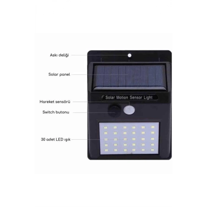 ÇOK SATAN Dekoratif Lamba Güneş Enerjili Aydınlatma Dış Mekan Lambası