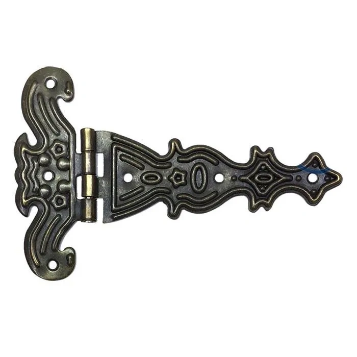 ÇOK SATAN Dekoratif, Sac Tek Kuyruklu Menteşe - 69x102 mm, Büyük, Antik, 100 Adet