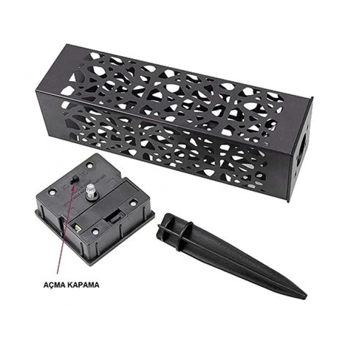 ÇOK SATAN Dekoratif Solar Güneş Enerjili Bahçe Aydınlatması Yürüyüş Yolu Seti ( 8 Adet )