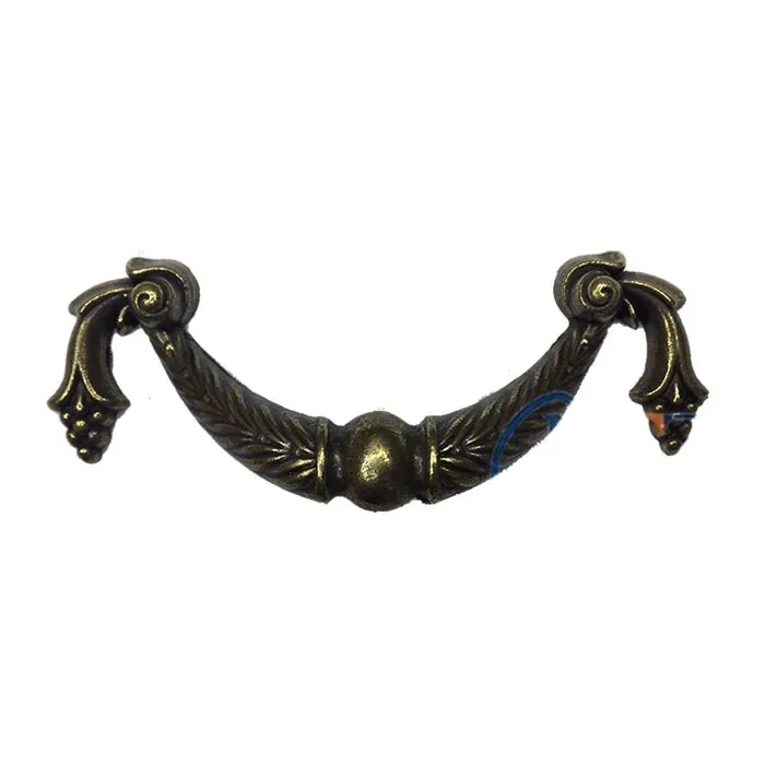 ÇOK SATAN Dekoratif Zamak Üzümlü Kulp - 64mm,  Antik, 1 Adet