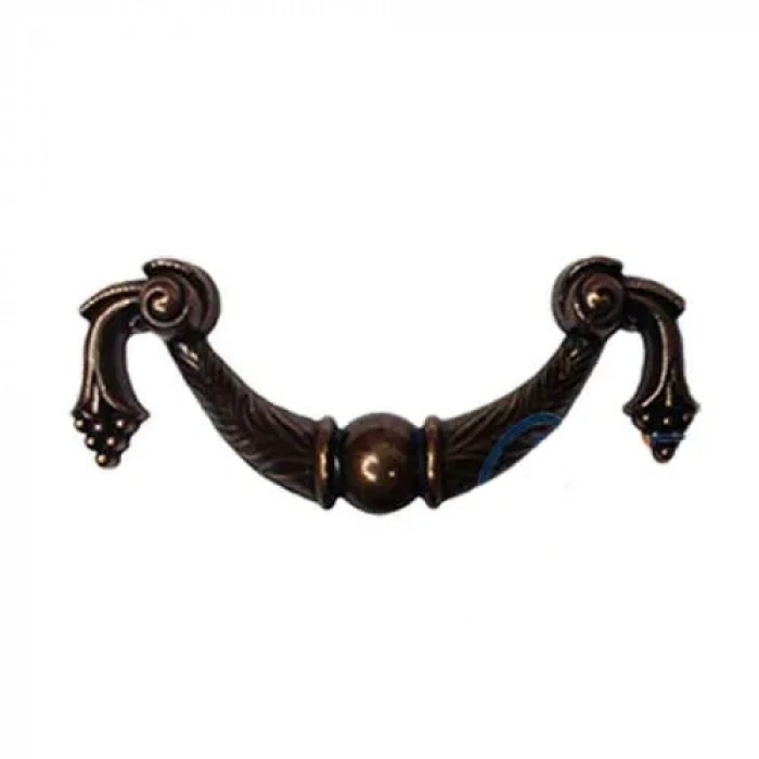 ÇOK SATAN Dekoratif Zamak Üzümlü Kulp - 64mm, Eskitme, 1 Adet