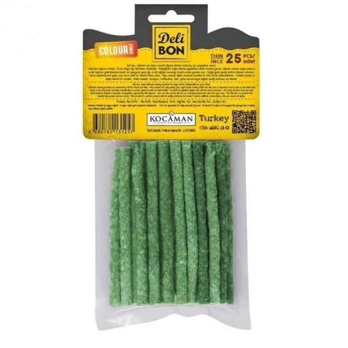 ÇOK SATAN Delibon Süper Munchy Çubuk Dana Ciğerli Köpek Çiğneme Kemiği Kalın 15 Adet