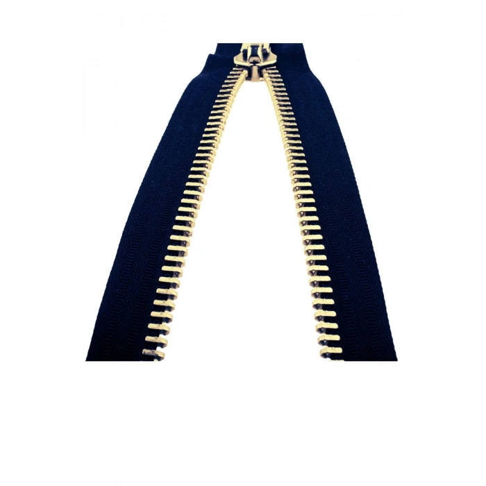 ÇOK SATAN Demir Dişli Çanta Fermuarı en 3 cm Petrol Mavisi