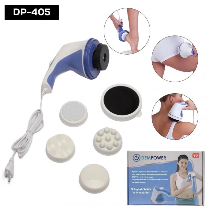 ÇOK SATAN Dempower 5 Başlıklı Selülit Ve Masaj Aleti
