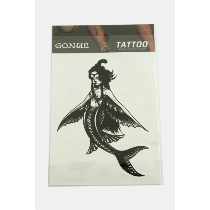 ÇOK SATAN Deniz Kızı Tattoo Dövme Sticker