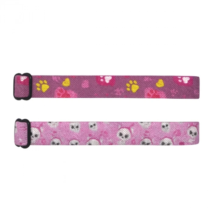 ÇOK SATAN Desenli Zilli Kedi Tasması