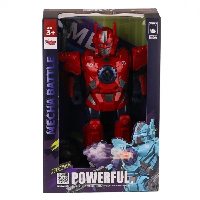 ÇOK SATAN DF-6052 Işıklı ve Müzikli Buhar atan Robot -Vardem Oyuncak