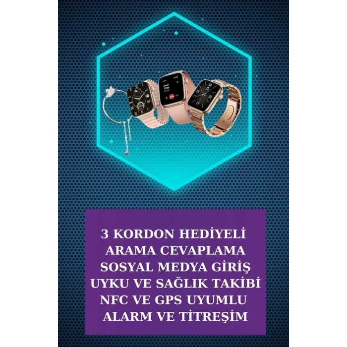 ÇOK SATAN Dijital Göstergeli Powerbank Bluetooth Kulaklık ve Yeni Nesil Amoled Ekran Akıllı Saat