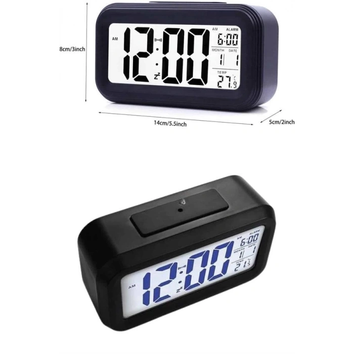 ÇOK SATAN Dijital Işıklı Alarmlı Çalışma Masası Ekran Pilli Çalar Saat