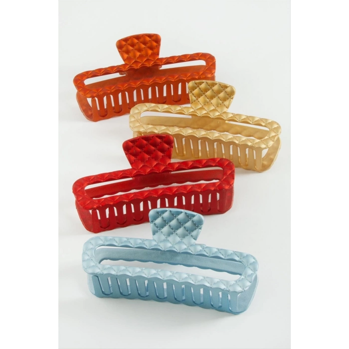 ÇOK SATAN Dikdörtgen Renkli Mandal Toka 12 cm