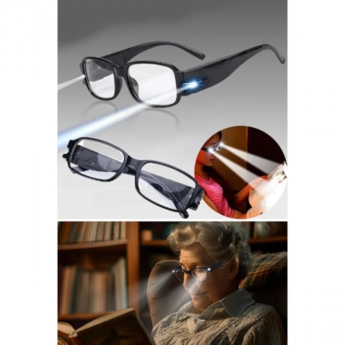 ÇOK SATAN Dinlendirici LED Işıklı Okuma Gözlüğü
