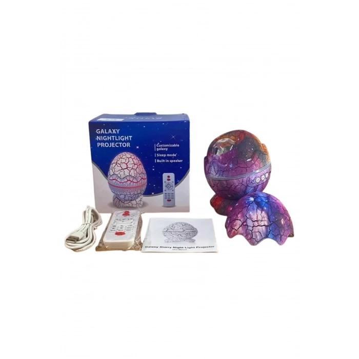 ÇOK SATAN Dinozor Yumurtası Gece Masa Lambası Bluetooth Hoparlör 14 Renk Seçeneği