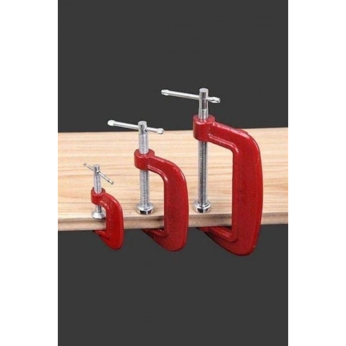 ÇOK SATAN Doğrama Ve Metal Sıkma Sıkıştırma İçin 3lü Mini Mengene Aparat