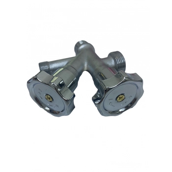 ÇOK SATAN Dual Çiftli Çatallı Çamaşır Makinesi Ara Taharet Musluk Ara Musluk