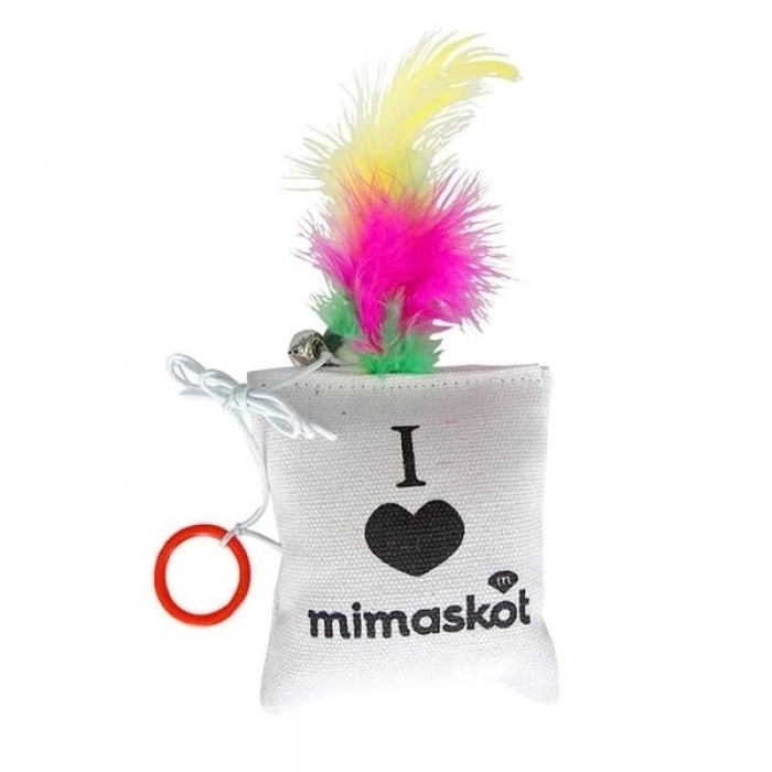 ÇOK SATAN Eastland Parmağa Takılan Tüylü Peluş Kedi Oyuncağı 8x9 Cm