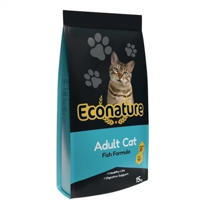 ÇOK SATAN Econature Balıklı Yetişkin Kedi Maması 15 Kg
