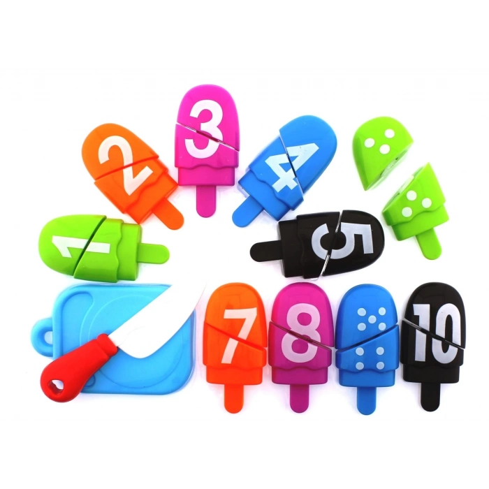 ÇOK SATAN Eğitici Kesilebilir Dondurma Seti