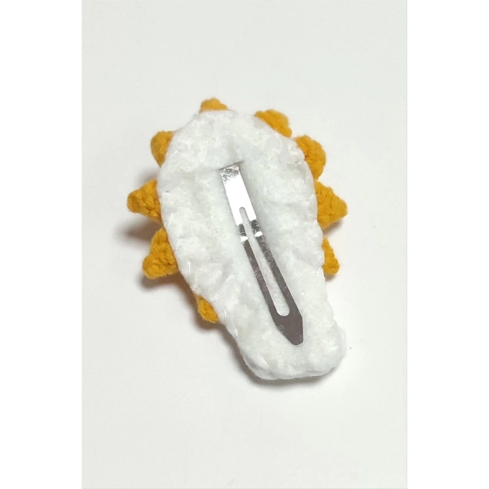 ÇOK SATAN El Yapımı Güneş İşlemeli Örgülü Çıtçıtlı Toka