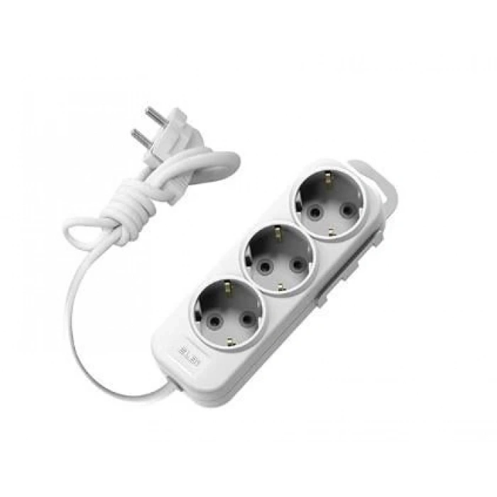 ÇOK SATAN ELBİ 2 Metre 3 Lü Çocuk Korumalı Grup Priz
