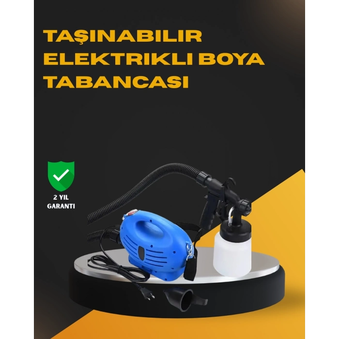 ÇOK SATAN Elektrikli Boya Püskürtme Cihazı – İç ve Dış Mekan Kullanımına Uygun