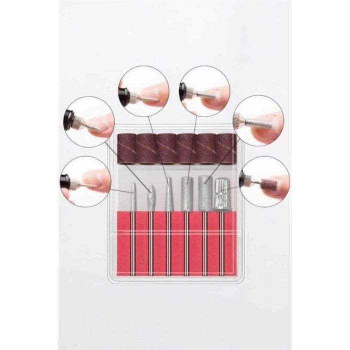 ÇOK SATAN Elektrikli Manikür Pedikür Törpü Seti Protez Tırnak Nasır Temizleyici