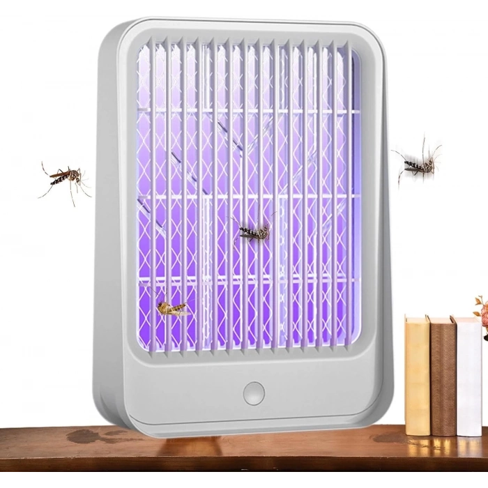 ÇOK SATAN Elektrikli Sinek Kovucu Usb Şarjlı Sessiz Ve Etkili Led Işıklı Kapan