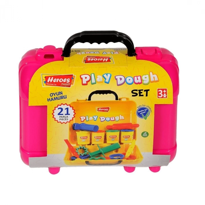 ÇOK SATAN ERN-597 Heroes Premium Çantalı Oyun Hamuru Seti