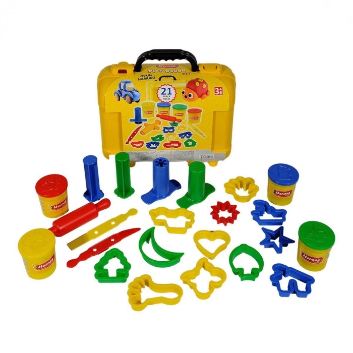 ÇOK SATAN ERN-597 Heroes Premium Çantalı Oyun Hamuru Seti