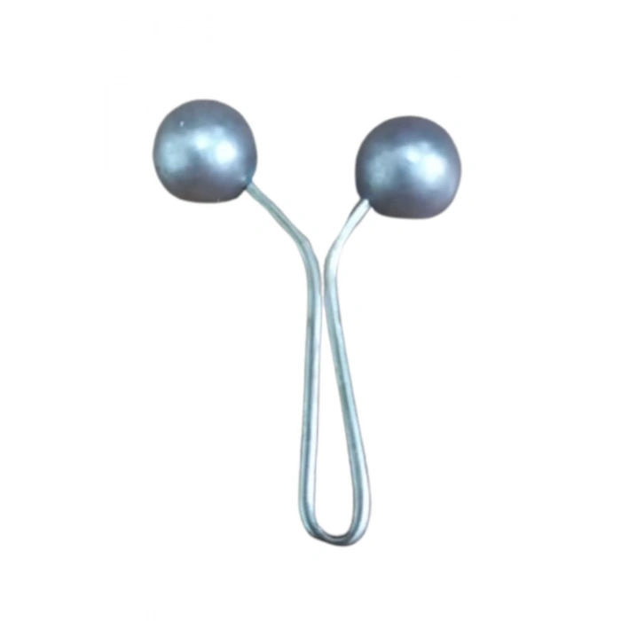 ÇOK SATAN Eşarp Klipsi Top Model Düz Mint 1 Adet