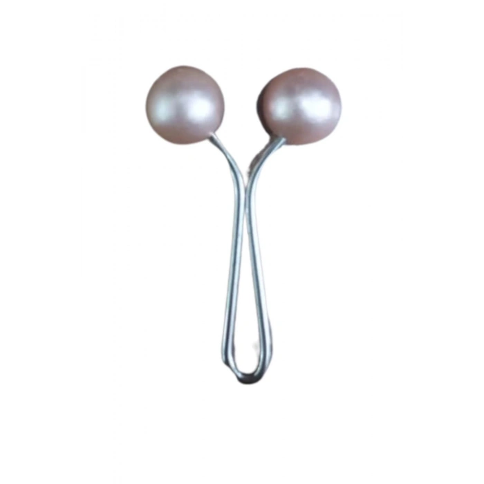 ÇOK SATAN Eşarp Klipsi Top Model Düz Somon 1 Adet