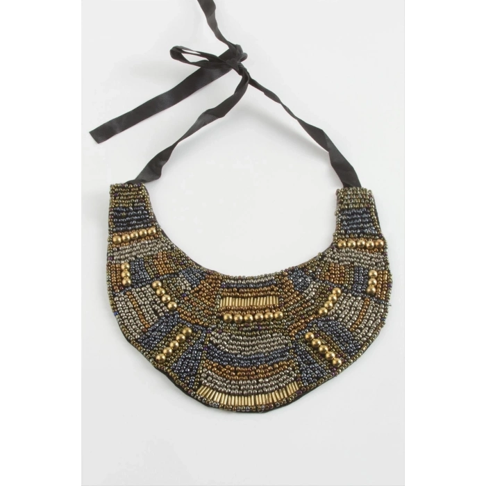 ÇOK SATAN Etnik Kum Boncuk Yaka Kolye