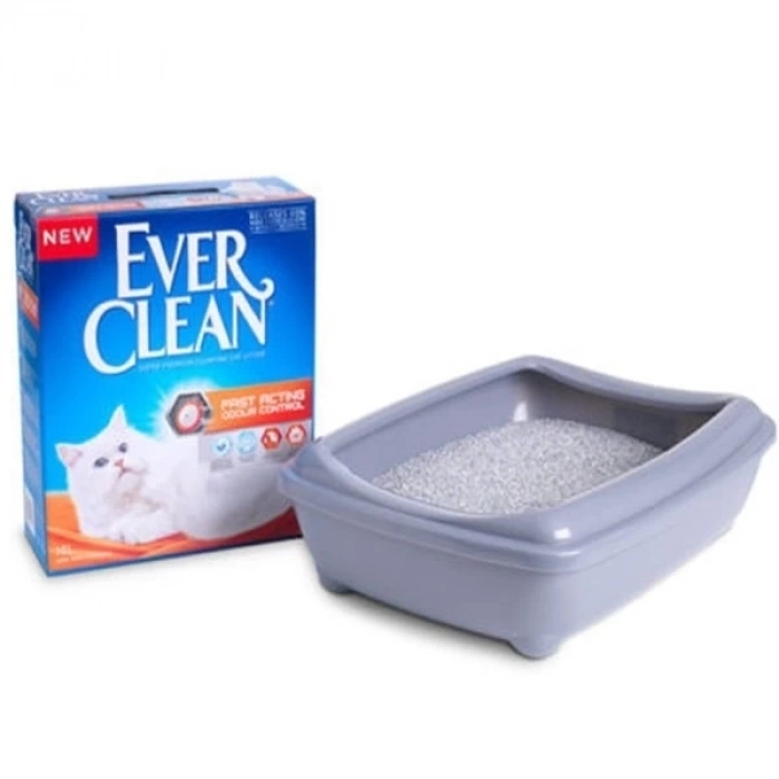 ÇOK SATAN Ever Clean Fast Acting Topaklanan Kedi Kumu 10 Lt