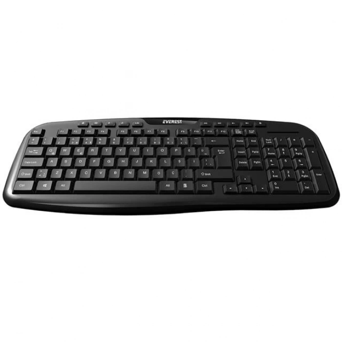 ÇOK SATAN Everest Kb-955 Siyah Usb Multimedia Kablolu Q Standart Klavye