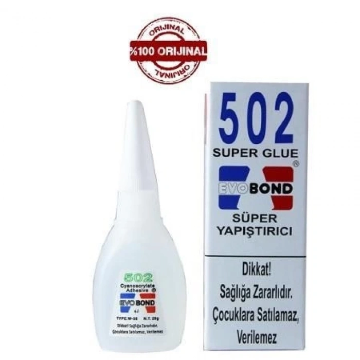 ÇOK SATAN Evo Bond 502 Glue Süper Yapıştırıcı 20 gr