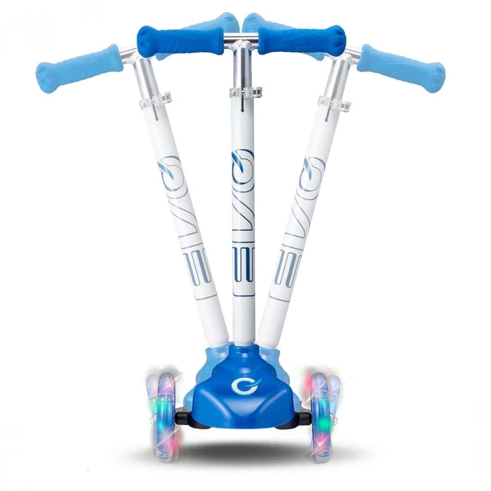 ÇOK SATAN Evo Işıklı Move N Groove Mavi Üç Tekerlekli Scooter