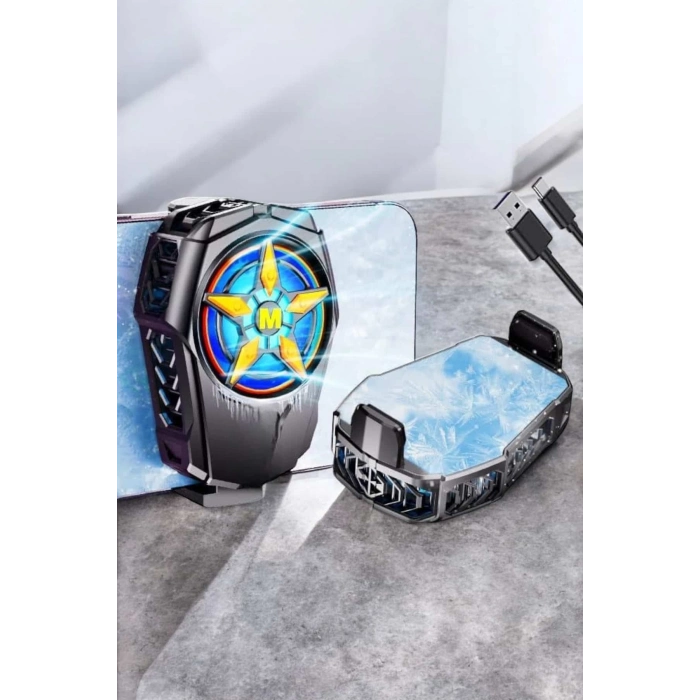 ÇOK SATAN Fanlı Radyatör Soğutucu Telefon Soğutucu Tüm Telefonlara Uyumlu